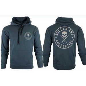 SULLEN Men's Hoodie EVER pullover Hood tattoo skull Heavyweight hoodie